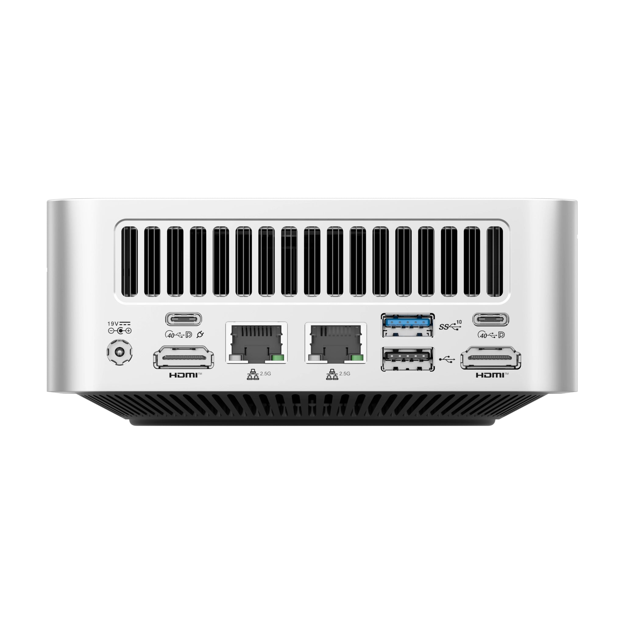 VZMORE AX9 Max Mini PC Rueckseite