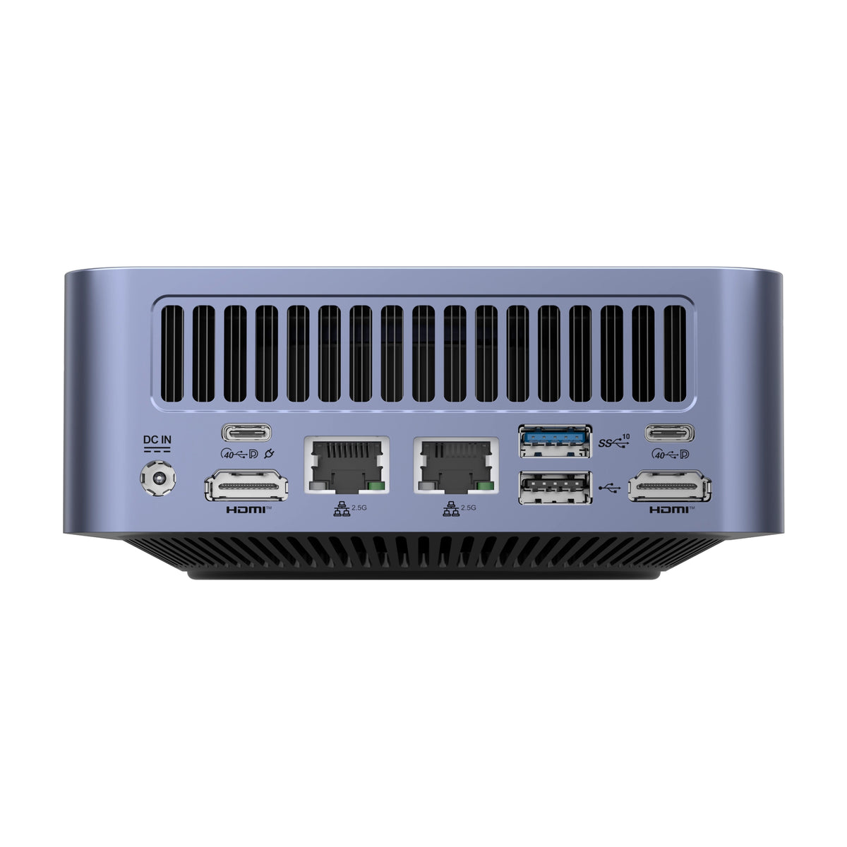 VZMORE iX5 Max Mini-PC – Rückansicht
