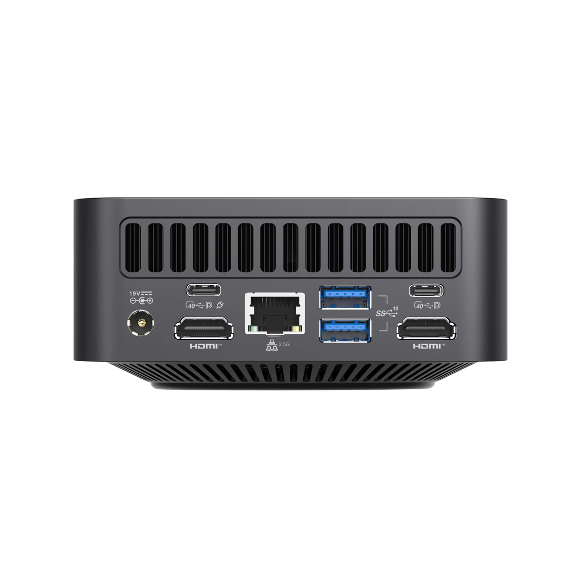 VZMORE iX7 Mini-PC – Rückansicht