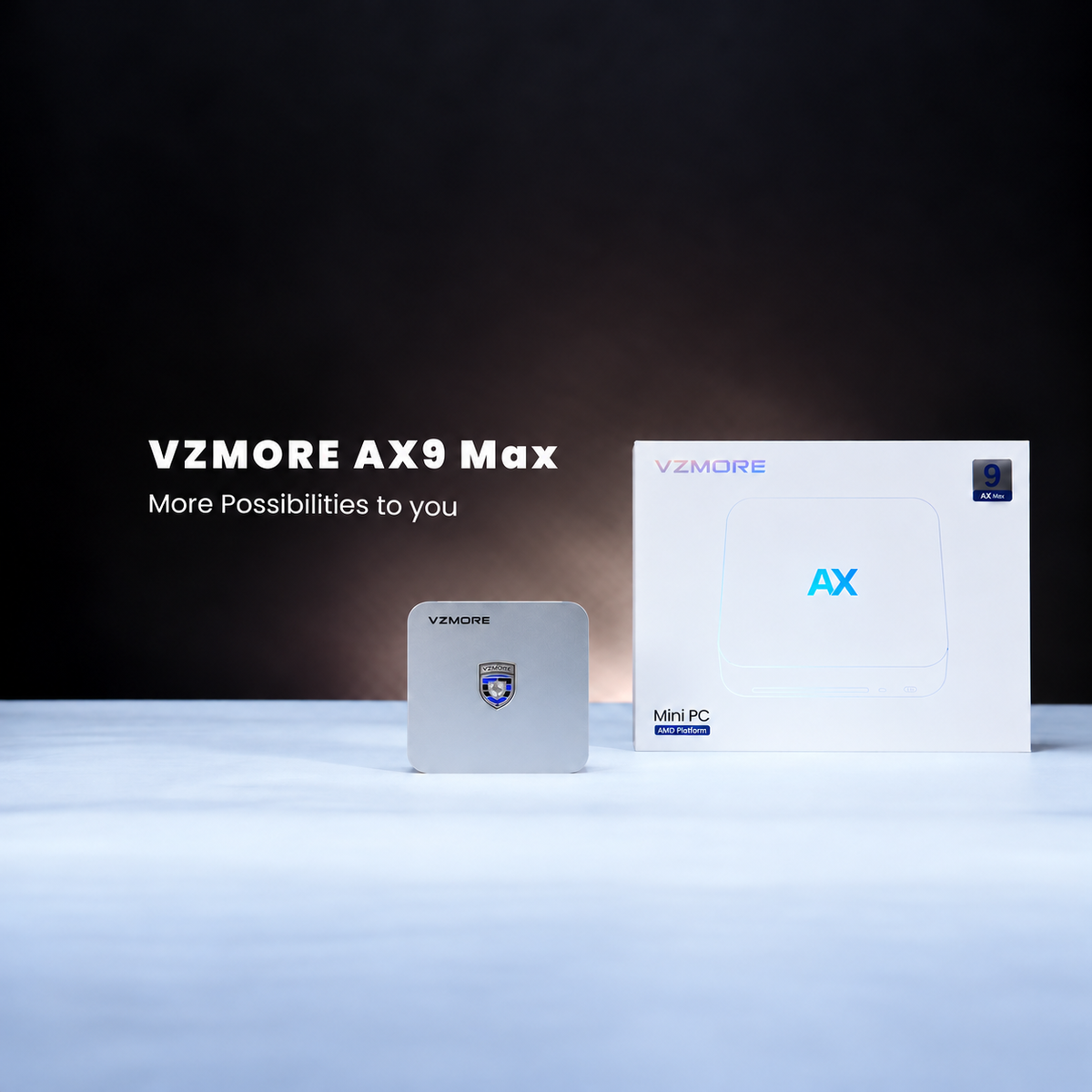 VZMORE AX9 Max Unboxing DE