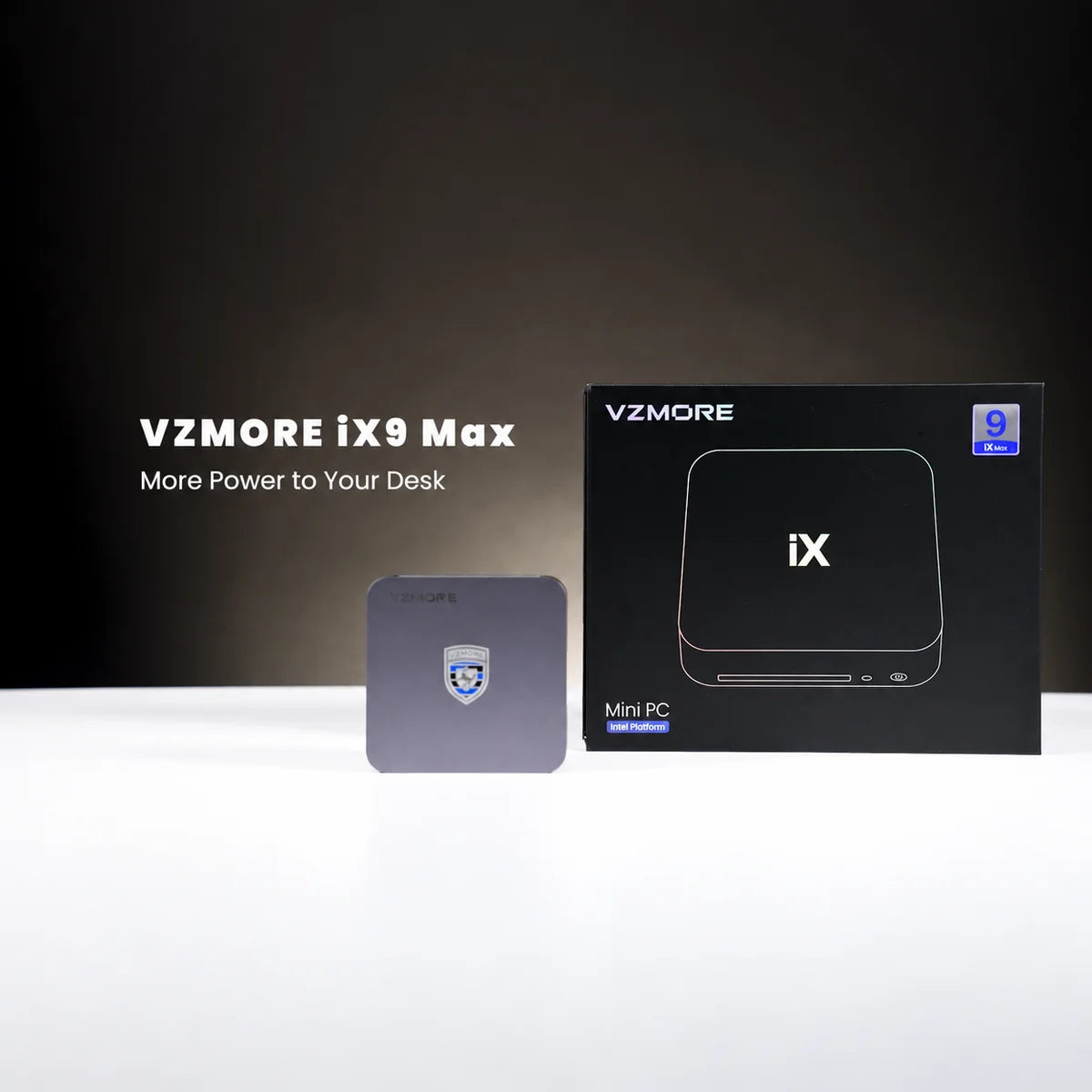 VZMORE iX9 Max Mini-PC – Verpackung öffnen (DE)