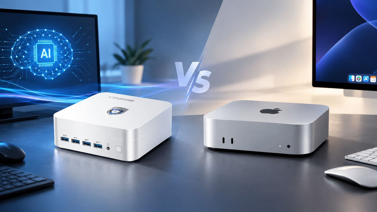 Mac mini M5 Pro vs. Ryzen AI 9 HX 470: Leistung, KI und Erweiterbarkeit im Vergleich