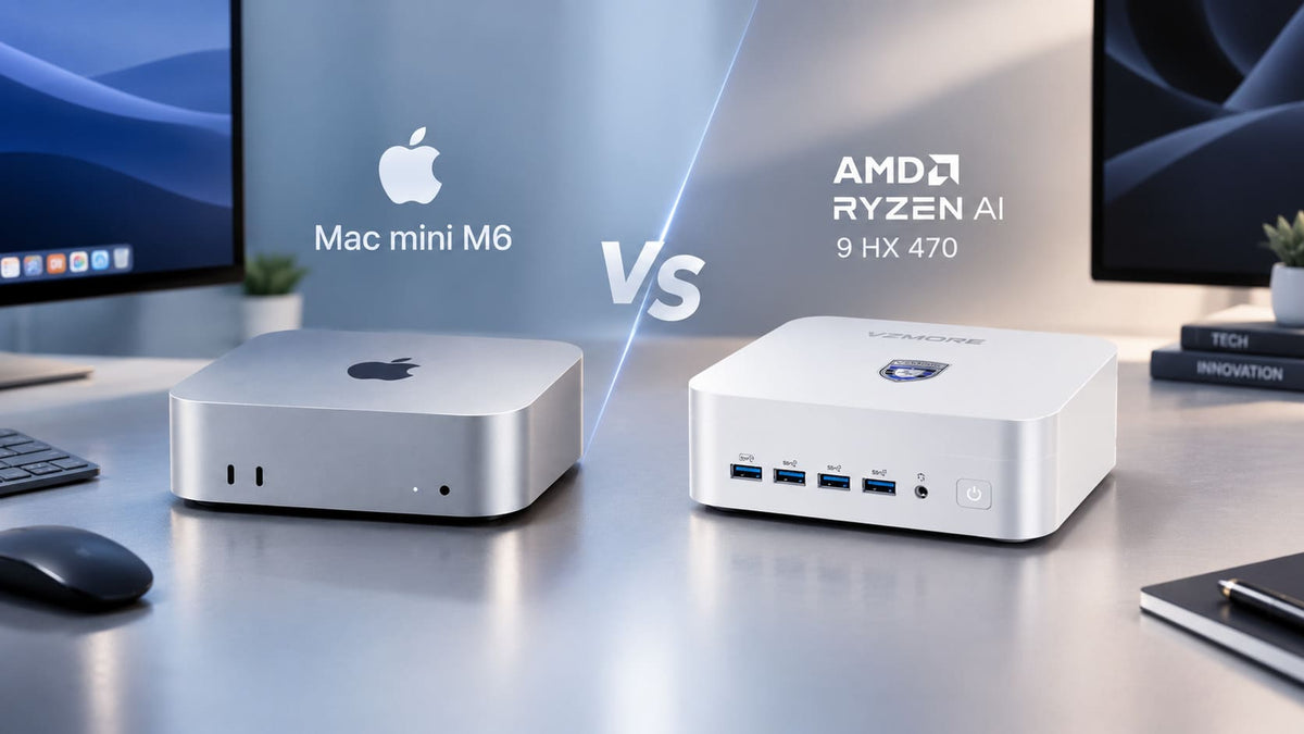 Apple Mac mini M6 vs. AMD Ryzen AI 9 HX 470: Lohnt sich der Umstieg?
