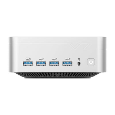 VZMORE AX7 Max AI Mini-PC – Vorderansicht