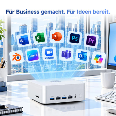 AX7 Max AI  Mini-PC Anwendungsbeispiele Business