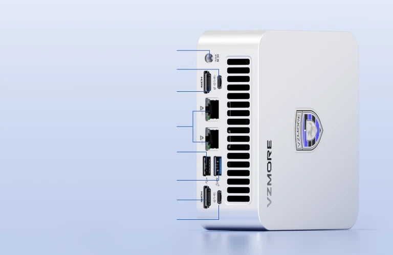 VZMORE AX7 MAX Mini PC Bild der Benutzeroberfläche
