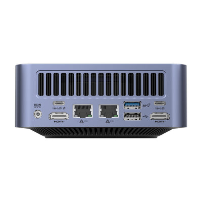 VZMORE iX5 Max Mini-PC – Rückansicht