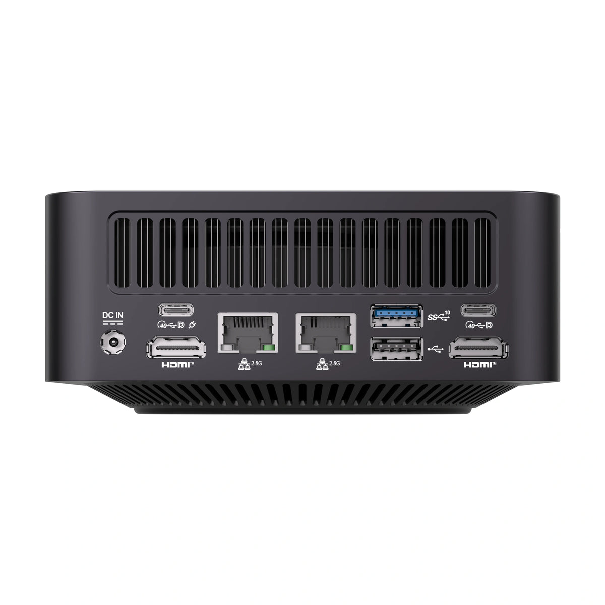 VZMORE iX9 Max Mini PC Rückansicht