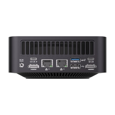 VZMORE iX9 Max Mini PC Rückansicht